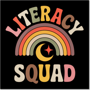 Literacy Squad Reading Teacher Interventionist Specialist Posters and Art